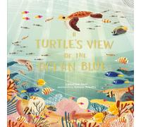 Catherine Barr Turtle's View of the Ocean Blue Hardback Book Catherine Barr Multicolor
