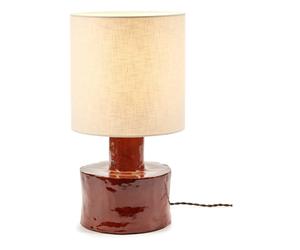 Catherine Ceramic Table Lamp Red one size