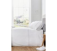 'Catherine' Cotton Percale Duvet Cover Murmur Grey King