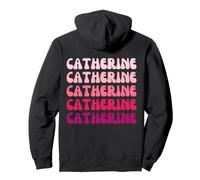 Catherine First Name Minimalist Design Pullover Hoodie