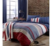 Catherine Lanfield Stars & Stripes Bed Linen 200 x 200 + 2 (80 x 80)
