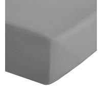 Catherine Lansfield 180TC Easy Iron Percale Fitted Or Flat Sheet Or P/Case Grey