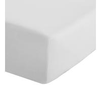 Catherine Lansfield 180TC Easy Iron Percale Fitted Or Flat Sheet Or P/Case White