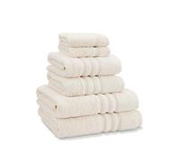 Catherine Lansfield 6-Piece Zero Twist Towel Bale Cream