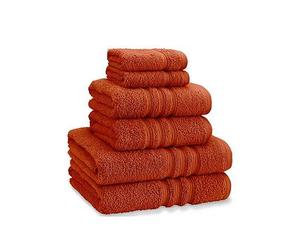 Catherine Lansfield 6-Piece Zero Twist Towel Bale Cream