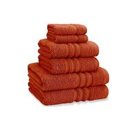 Catherine Lansfield Zero Twist Cotton 6 Piece Towel Bale Set 6 Piece To White