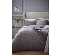 'Allure Sparkle' Duvet Cover Set Catherine Lansfield Grey Double