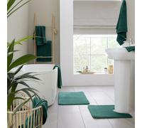 Catherine Lansfield Anti Bac Towel Bale - Forest Green