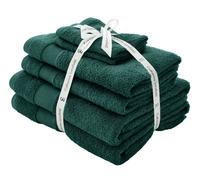 Catherine Lansfield Anti bacterial 100% Cotton 500GSM 6pc Towel Bale 7 Colours