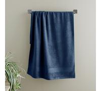 Catherine Lansfield Anti Bacterial Bath Sheet - Navy