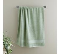 Catherine Lansfield Anti Bacterial Bath Sheet - Sage Green