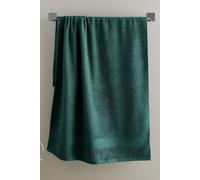 Catherine Lansfield 'anti Bacterial' Cotton Towels In Dark Green Dark Green Bath Sheet
