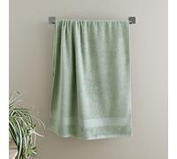 Catherine Lansfield Bath Towel - Anti-bacterial Cotton - Pale Green