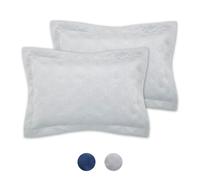 Catherine Lansfield Art Deco Pearl Shell Textured Oxford Pillow Sham