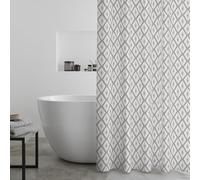 Catherine Lansfield Aztec Diamond Shower Curtain