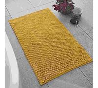 Catherine Lansfield Bobble Bath Mat - Ochre Yellow - Bath Mat 50 x 80 cm