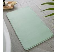 Catherine Lansfield Bathroom Anti-Bacterial Memory Foam Bath Mat Sage BR/55661/W/BMAT/SA