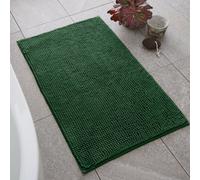 Catherine Lansfield Bobble Bath Mat, 50x80 cm, Dark Green