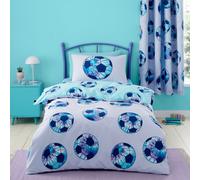 Catherine Lansfield Tie Dye Football Kids Bedding Set-Single