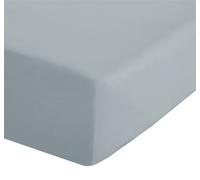 Catherine Lansfield Easy Iron Percale Combed King Fitted Sheet Duck Egg Blue