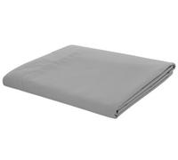 Catherine Lansfield Flat Sheet Easy Iron Percale Combed Single Grey