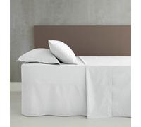 Catherine Lansfield Easy Iron Percale Combed Single Base Valance Sheet White