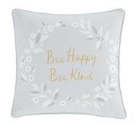 Catherine Lansfield Bee Happy Cushion Pink