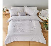 Catherine Lansfield Bee Happy Easy Care King Duvet Set Grey