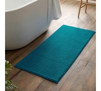 Catherine Lansfield Bobble Bath Mat - Teal Green - Bath Mat 50 x 120 cm
