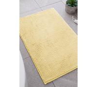 Catherine Lansfield Bobble 50x80cm Bath Mat Yellow