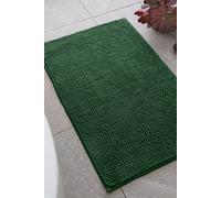 Catherine Lansfield Bobble Bath Mat, 50x80 cm, Dark Green