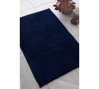 Catherine Lansfield Bobble Bath Mat - Navy Blue