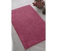 Catherine Lansfield Bobble Bath Mat - Raspberry