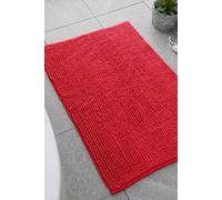 Catherine Lansfield Bobble 50x80cm Bath Mat Red