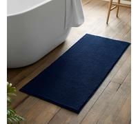 Catherine Lansfield Bobble Bath Mat - Navy Blue - Bath Mat 50 x 120 cm