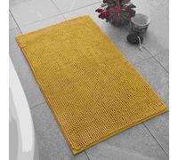 Catherine Lansfield Bobble Bath Mat - Ochre Yellow - Bath Mat 50 x 80 cm