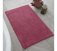 Catherine Lansfield Bobble 50x80cm Bath Mat Raspberry