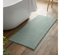 Catherine Lansfield Bobble Bath Mat - Sage Green - Bath Mat 50 x 120 cm