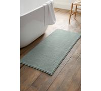 Catherine Lansfield Bobble 50x120cm Bath Runner Sage Green