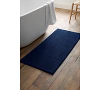 Catherine Lansfield Bobble 50x120cm Bath Runner Navy Blue