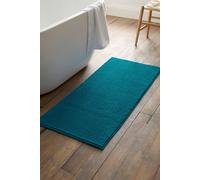 Catherine Lansfield Bobble Bath Mat - Teal Green - Bath Mat 50 x 120 cm