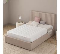 Catherine Lansfield Bonnell Luxe Memory Foam Hybrid Mattress in White | Size: Single Catherine Lansfield White Single