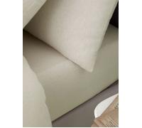 Catherine Lansfield Fitted Sheet – Brushed Cotton – Cream – Double