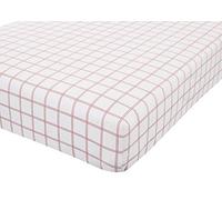 Catherine Lansfield Brushed Cotton Tartan Check Cotton King Fitted Sheet Red,BD/45137/W/KFD/RE