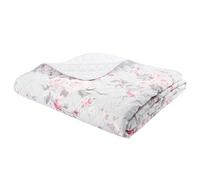 Catherine Lansfield Canterbury Bedspread Throw In Grey Grey