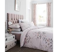 Catherine Lansfield Canterbury Easy Care, Blush, German Small Single Duvet Set