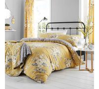 Catherine Lansfield Canterbury Easy Care Double Duvet Set Ochre
