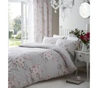 Catherine Lansfield Canterbury Easy Care Single Duvet Set Grey