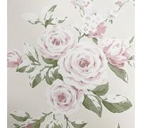 Catherine Lansfield Canterbury Floral Wallpaper Cream/Pink Muriva 165507