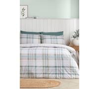 Catherine Lansfield 'Cartmel Check' Reversible Duvet Cover Set | Size: Double Catherine Lansfield Multicolor Double